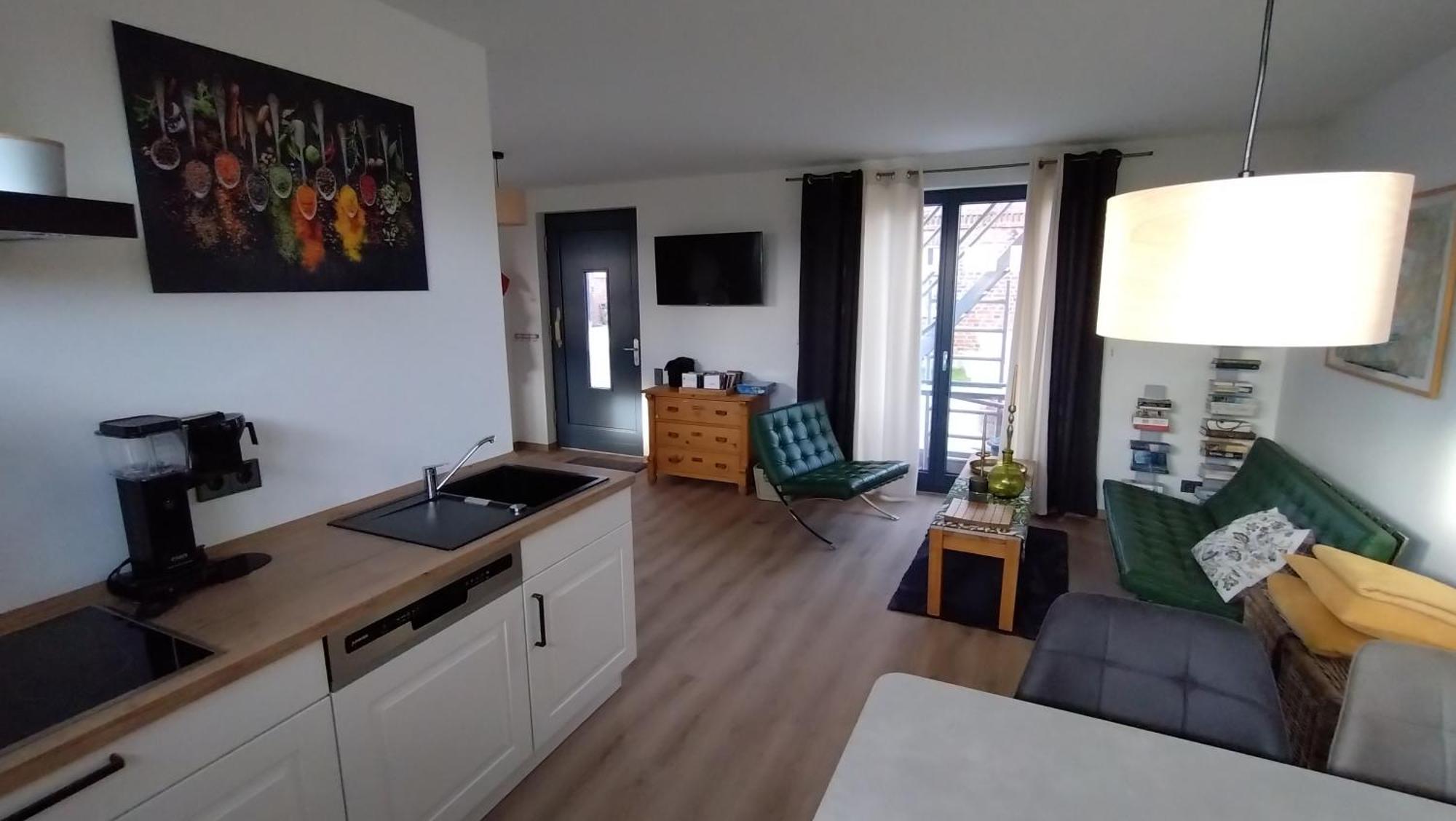 Moderne Barrierefreie Wohnung Auf Dem Land Bei Neuruppin Lichtenberg  Exterior foto